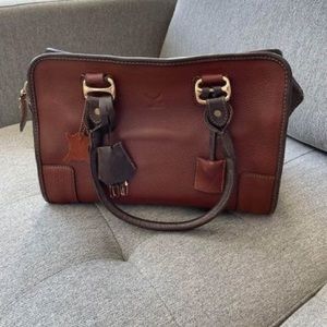 Genuine Leather Satchel